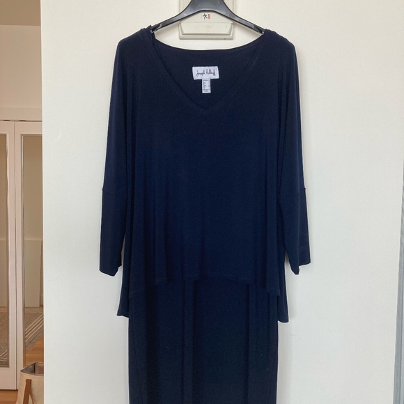 Joseph Ribkoff Midnight Blue Dress Size 14 - Picture 1 of 3
